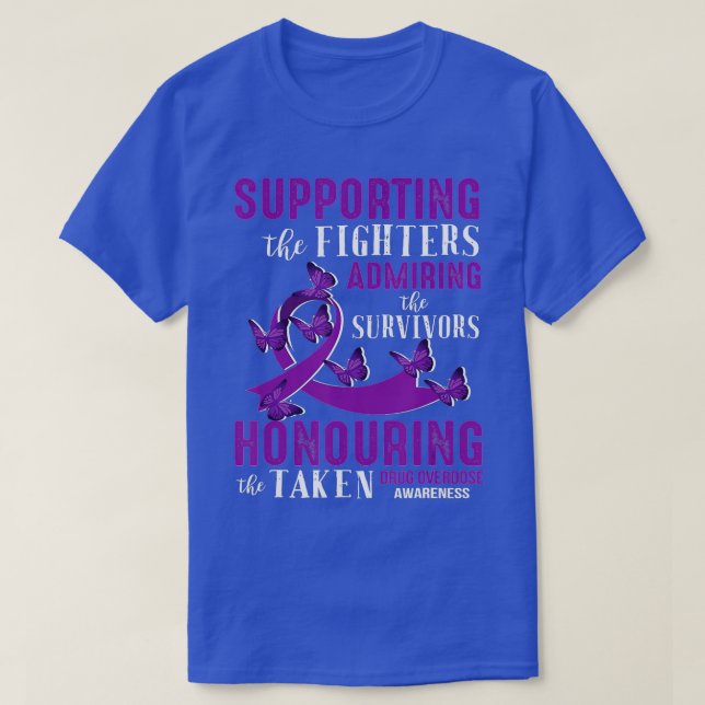 T-shirt Sensibilisation à la surdose de médicaments de bea (Design devant)