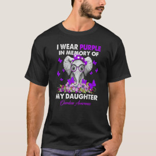 T-shirt Sensibilisation À La Surdose D'Éléphant Je Porte D