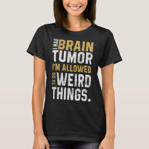 T-shirt Sensibilisation À La Tumeur Cerveau Aneurysme J'Av