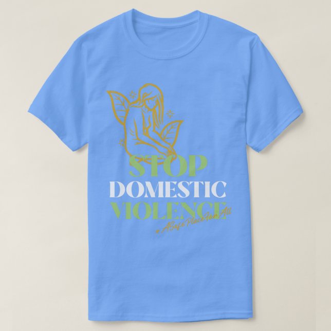 T-shirt sensibilisation à la violence domestique (Design devant)