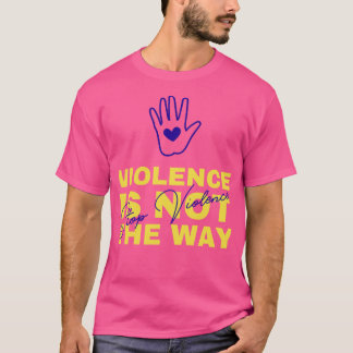 T-shirt sensibilisation à la violence familiale 4