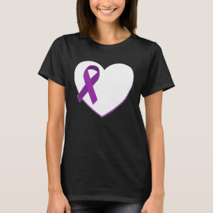 T-shirt Sensibilisation à la violence familiale Coeur du s