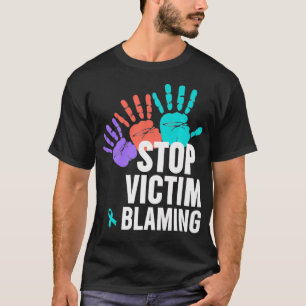 T-shirt Sensibilisation à l'agression sexuelle Arrêtez la 