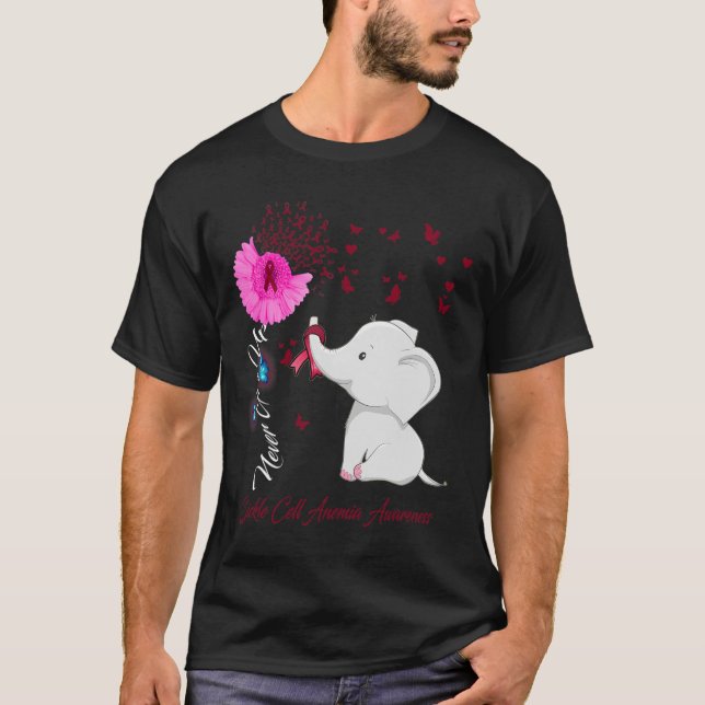 T-shirt Sensibilisation à l'anémie des cellules falciforme (Devant)