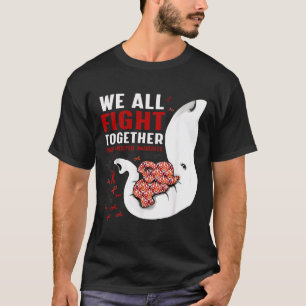 T-shirt Sensibilisation à l'anévrisme cérébral Nous lutton