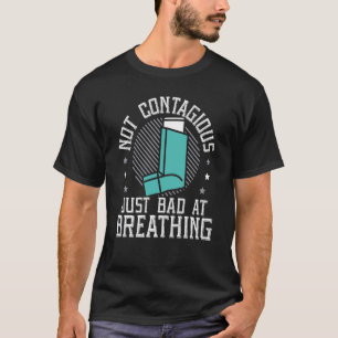 T-shirt Sensibilisation à l'asthme Respiration Respiration