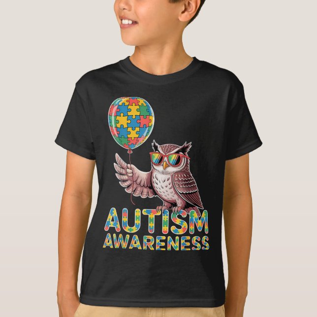 T-shirt Sensibilisation à l'autisme  (Devant)