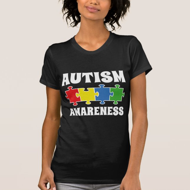 T-shirt Sensibilisation à l'autisme (Devant)
