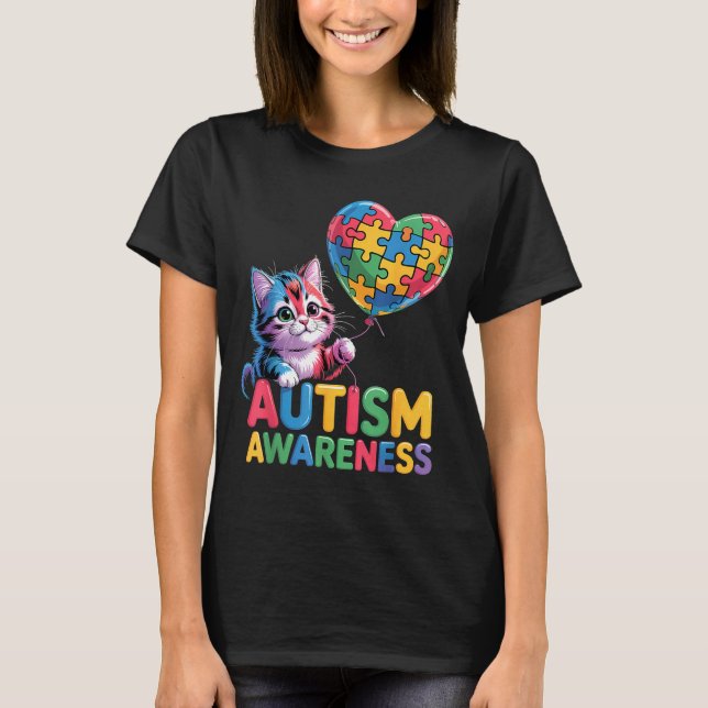 T-shirt Sensibilisation à l'autisme  (Devant)