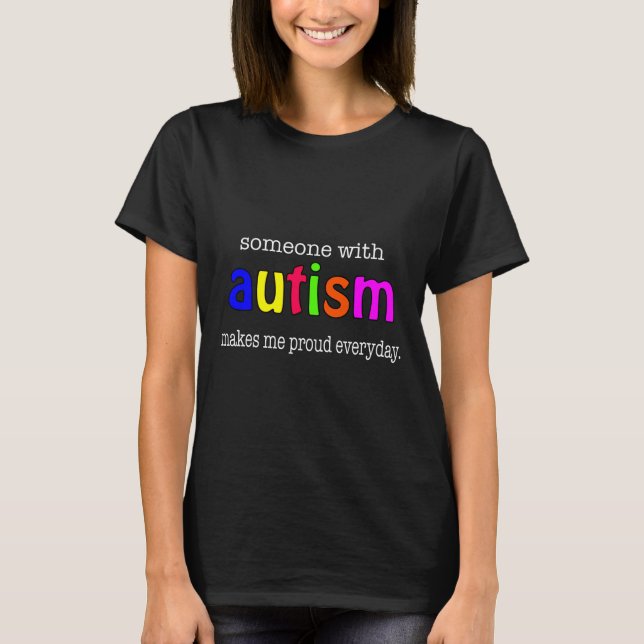 T-shirt Sensibilisation à l'autisme (Devant)