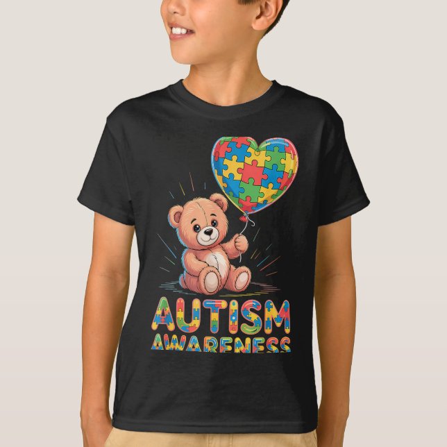 T-shirt Sensibilisation à l'autisme  (Devant)