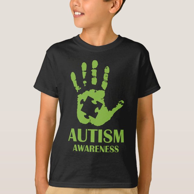 T-shirt Sensibilisation à l'autisme (Devant)