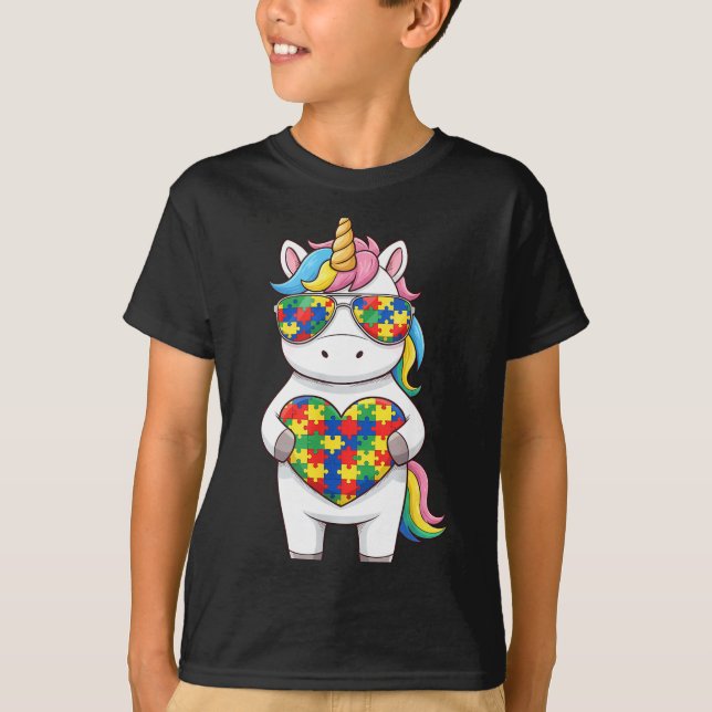 T-shirt Sensibilisation à l'autisme  (Devant)