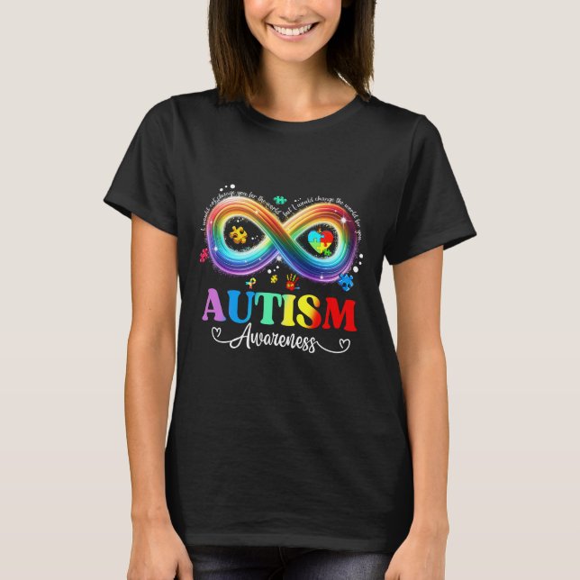T-shirt sensibilisation à l'autisme (Devant)