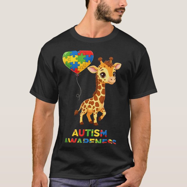 T-shirt Sensibilisation à l'autisme  (Devant)