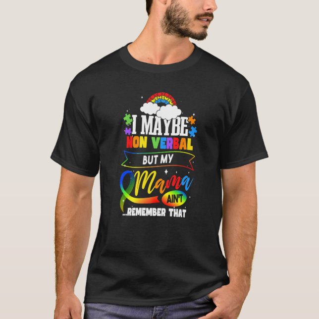 T-shirt Sensibilisation à l'autisme  1 (Devant)