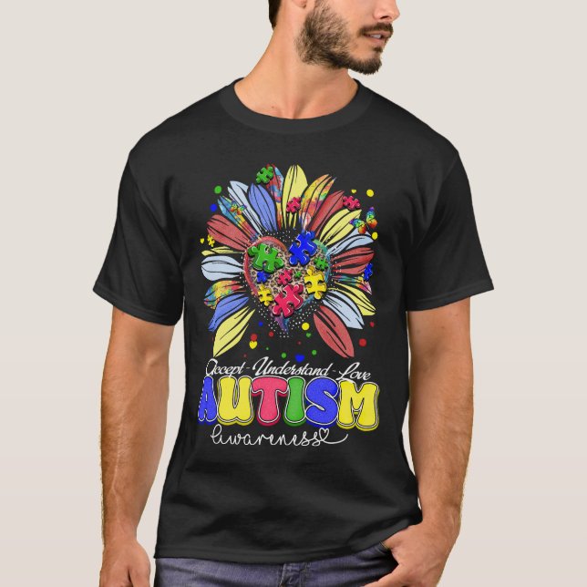 T-shirt sensibilisation à l'autisme (2 (Devant)