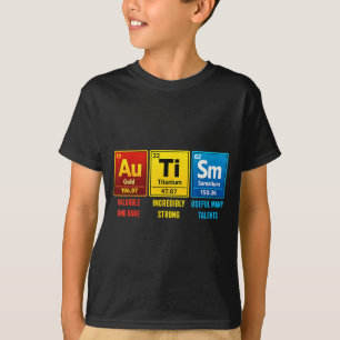 T-shirt Sensibilisation à l'autisme Acceptation Hommes Fem