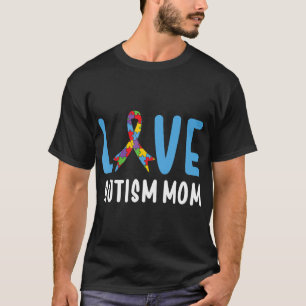 T-shirt Sensibilisation à l'autisme Amour Autisme Maman Mè
