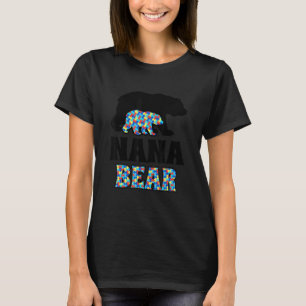 T-shirt Sensibilisation à l'autisme de Nana Bear