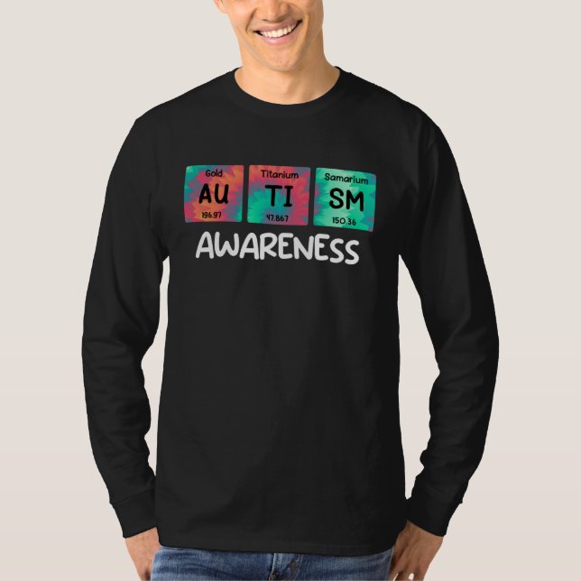 T-shirt Sensibilisation à l'autisme Diversité Égalité Auti (Devant)