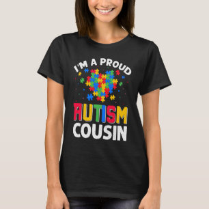 T-shirt Sensibilisation à l'autisme Famille assortie Je su