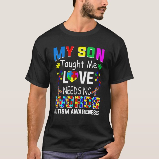 T-shirt Sensibilisation à l'autisme Femmes Asperger Mon Fi (Devant)