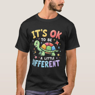 T-shirt Sensibilisation à l'autisme Il est ok d'être un pe