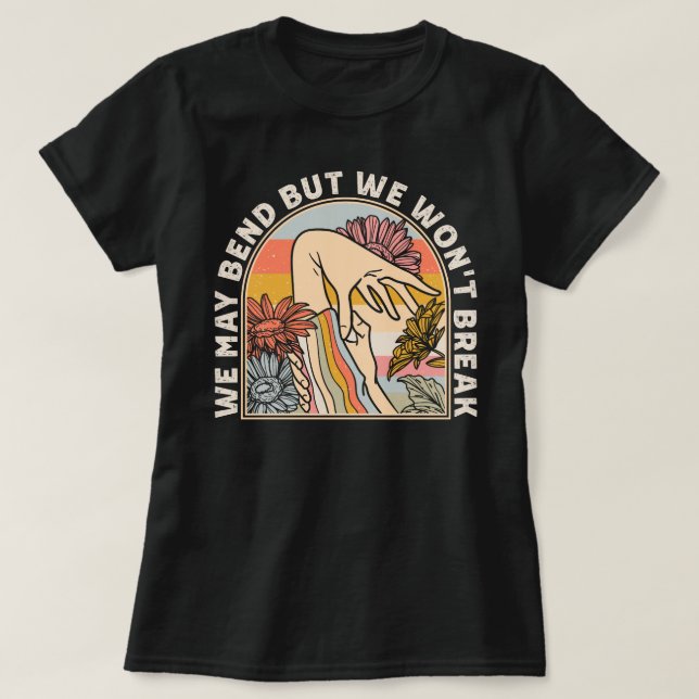 T-shirt Sensibilisation à l'EDS amusante Nous pouvons nous (Design devant)