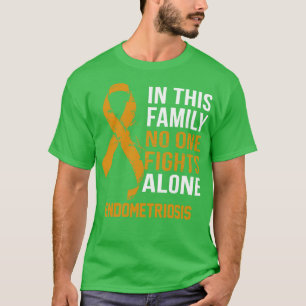 T-shirt Sensibilisation à l'endométriose Personne ne se ba
