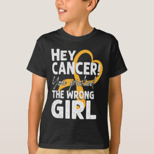 T-shirt Sensibilisation à l'enfance au cancer Survivant Wr