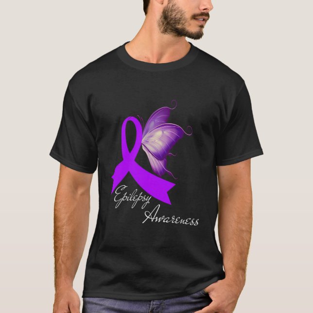 T-shirt Sensibilisation à l'épilepsie (Devant)