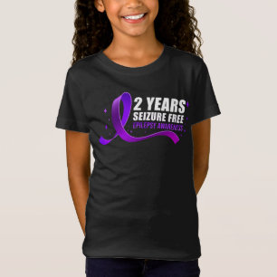 T-Shirt Sensibilisation à l'épilepsie 2 ans Saisie Ruban g
