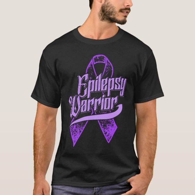 T-shirt Sensibilisation à l'épilepsie Aimer Epileptique Gu (Devant)