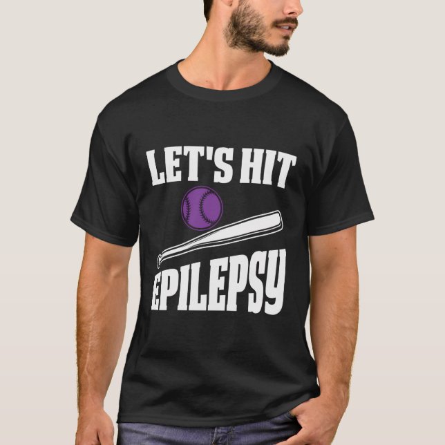 T-shirt Sensibilisation À L'Épilepsie Faisons Frapper L'Ép (Devant)