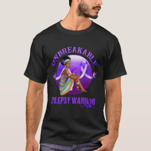 T-shirt Sensibilisation à l'épilepsie Femmes noires Guerri
