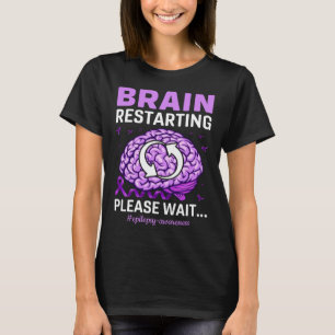 T-shirt Sensibilisation à l'épilepsie Funny Cerveau redéma