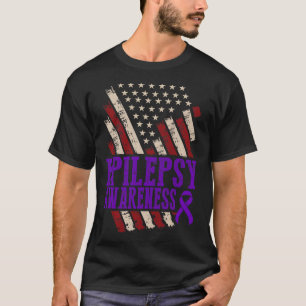 T-shirt Sensibilisation à l'épilepsie Guerrier épileptique