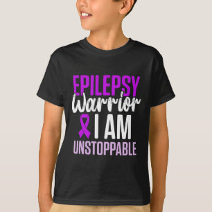 T-shirt Sensibilisation à l'épilepsie Guerrier épileptique
