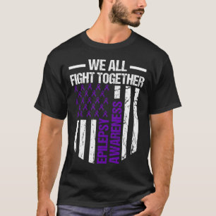 T-shirt Sensibilisation à l'épilepsie Guerrier épileptique