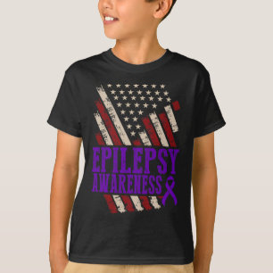 T-shirt Sensibilisation à l'épilepsie Guerrier épileptique