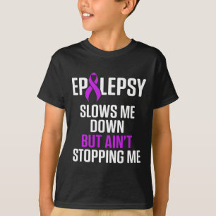 T-shirt Sensibilisation à l'épilepsie Me Ralentit Guerrier