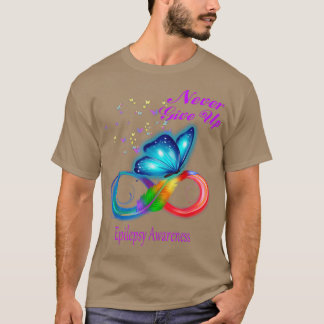 T-shirt Sensibilisation à l'épilepsie papillon