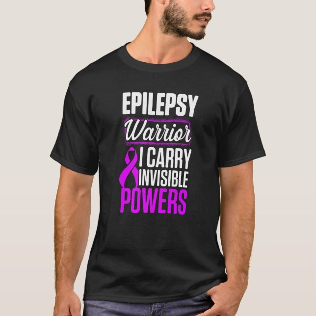 T-shirt Sensibilisation à l'épilepsie Porter Epileptique G (Devant)