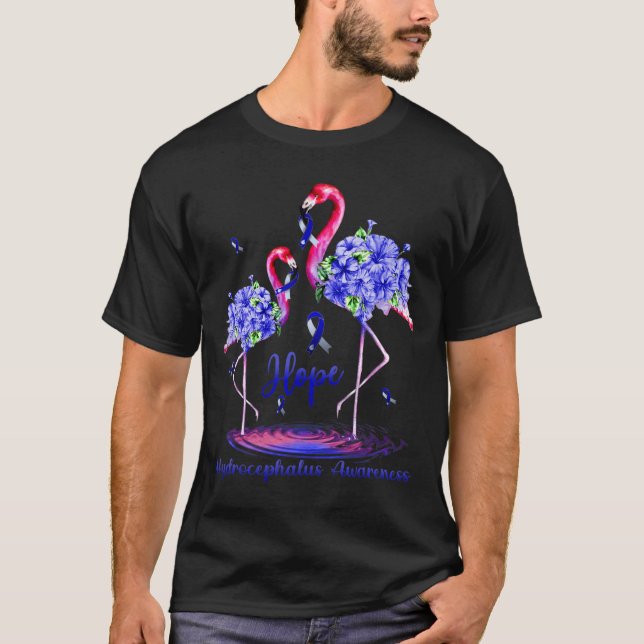 T-shirt Sensibilisation à l'hydrocéphalie (Devant)