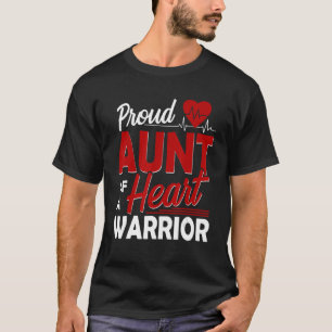 T-shirt Sensibilisation À L'IDH Fier Tante D'Un Guerrier D