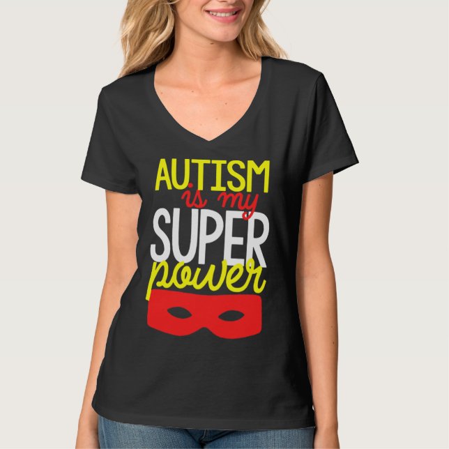 T-shirt Sensibilisation à l'Ism 28 (Devant)