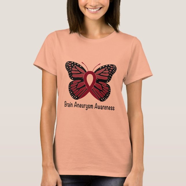 T-shirt Sensibilisation à l'neurysme cérébral (Devant)