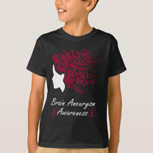 T-shirt Sensibilisation à l'neurysme - Les papillons des f
