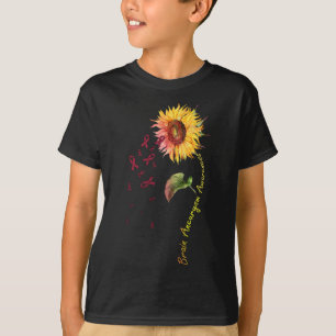 T-shirt Sensibilisation à l'neurysme Tournesol 1